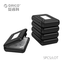 ORICO PHX-5S-GY Simple HDD Protector Box for 3.5″ HDD Case with Waterproof Function- 5PCS/LOT-Gray