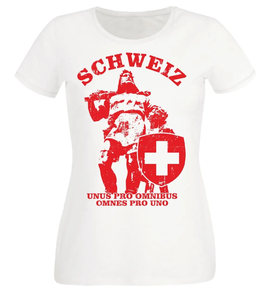 Футболка Schweiz Weiss Soccers женская футболка для футбола Швейцария Мужская 2019 Новые
