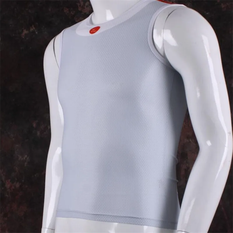 الرجال الصيف الدراجات سترة دراجة قميص إبقاء الجافة الأبيض عاكس الدراجات أكمام سترات الملابس الفانيلة الدراجة الرياضية H034