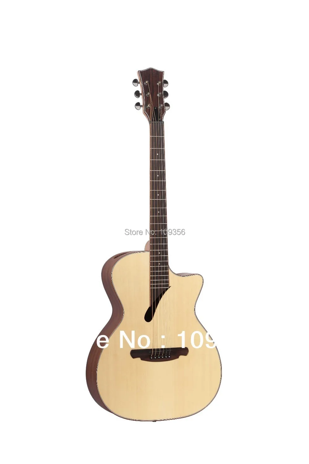 3 pc high quality comma panel acoustic electric guitar