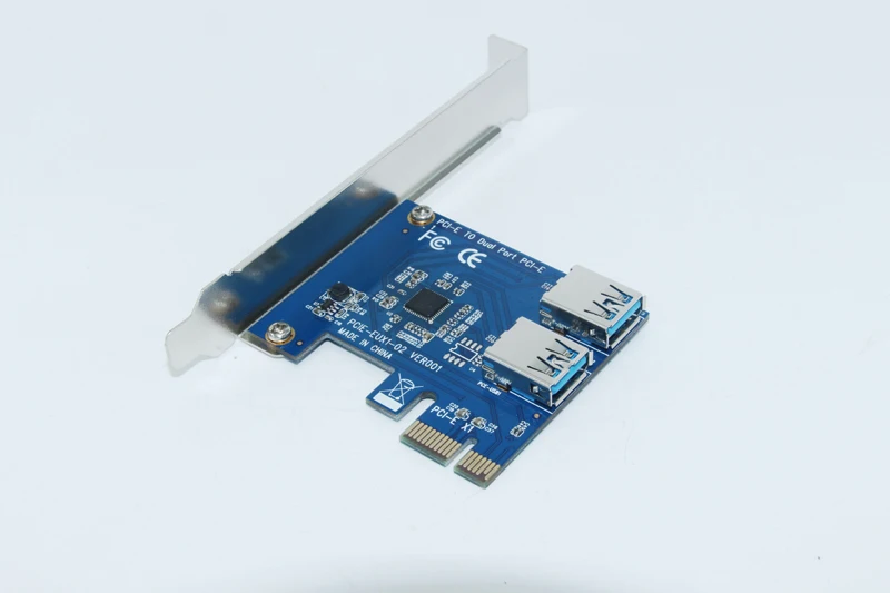 Карта расширения PCIE PCI на 2 порта USB 3 0 адаптер контроллера концентратора