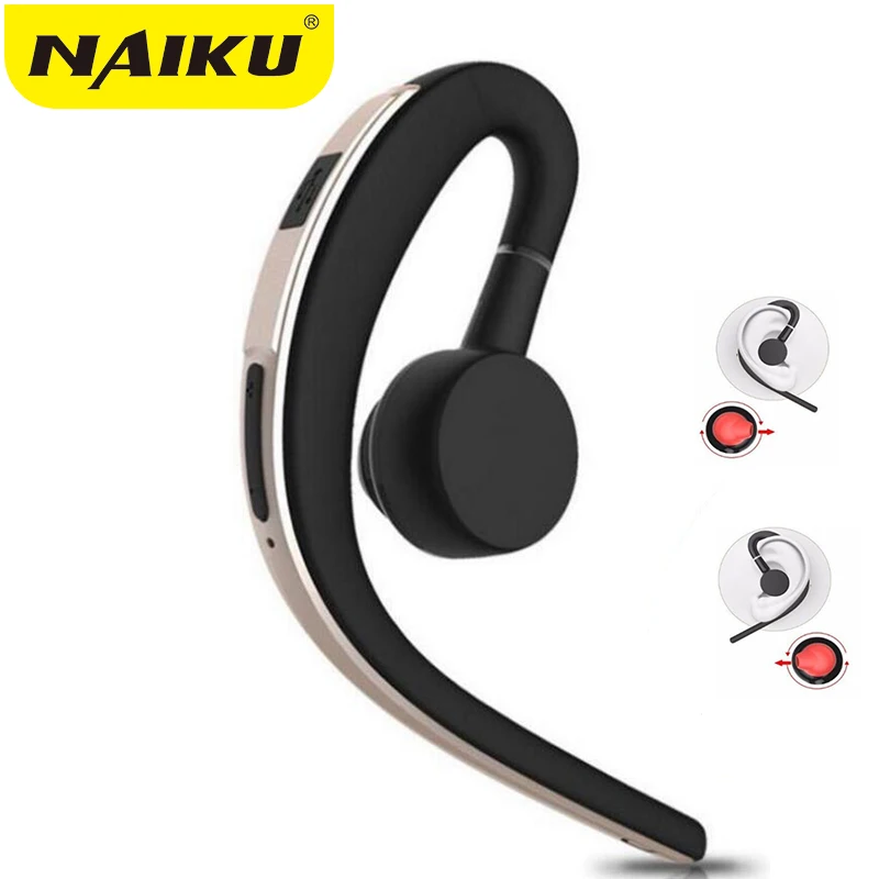NAIKU Беспроводной громкой связи Bluetooth гарнитура для Бизнес наушники с микрофоном
