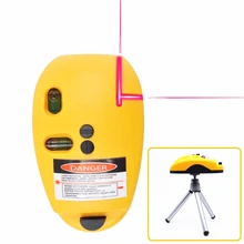 Лазерные нивелиры, прямоугольный инструмент, Тип мыши с треногой, проекционный квадратный, 90 градусов, Вертикальная Горизонтальная линия, инструменты