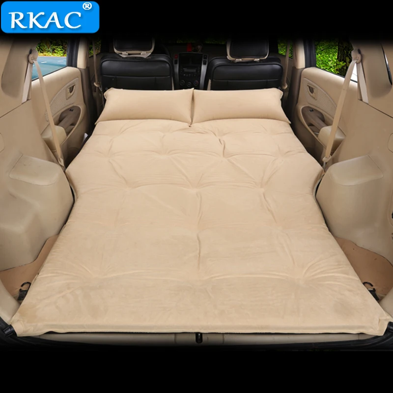 RKAC горячий Автоматический надувной большой размер внедорожник автомобиль надувная кровать открытый путешествия автомобиль надувной матрас кровать авто принадлежности для автомобиля путешествия кровать
