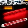 Feu de Stop arrière de camion, clignotant rouge, 72 lumière LED de remorque, feu de Stop, clignotant, 12V 24V, pour remorque, caravane, camion pick-up RVs ► Photo 1/6