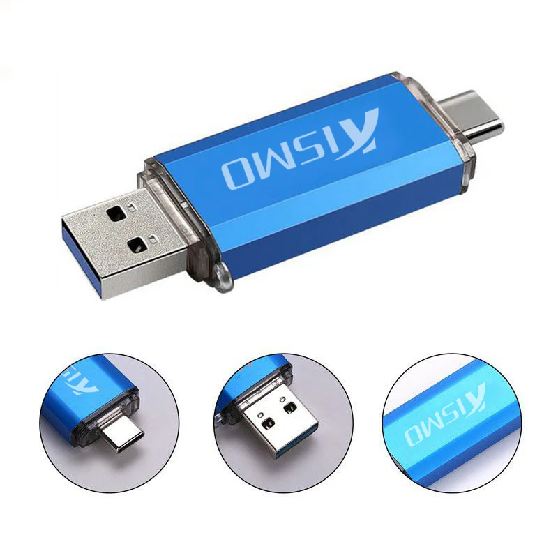 USB 3 0 Type C флэш накопитель Kismo 8 ГБ 16 32 64 ГБ|USB флэш-накопители| |