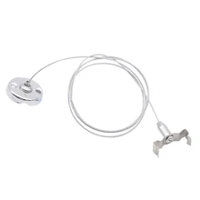 T5T8 кронштейн подвесной трос с проволокой из нержавеющей стали фиксированный 1 м 2 м 3 м офисная техника потолочные аксессуары для освещения