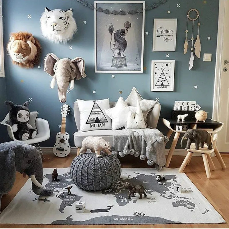 Детский коврик Tapete Infantil игровой для детей развивающие спортивные ползающие