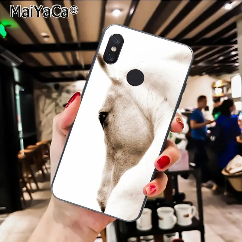 MaiYaCa животное лошадь Новинка чехол для телефона Fundas чехол для Xiaomi Redmi8 4X 6A Redmi Go Redmi5 5Plus Note7 8ProA1 A2Lite - Цвет: A7