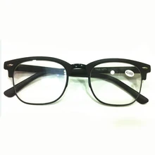 Новинка; в стиле ретро; в Для мужчин Для женщин унисекс черный TR90 очки для чтения полный кадр очки для чтения очки+ 1,0 до+ 4,0