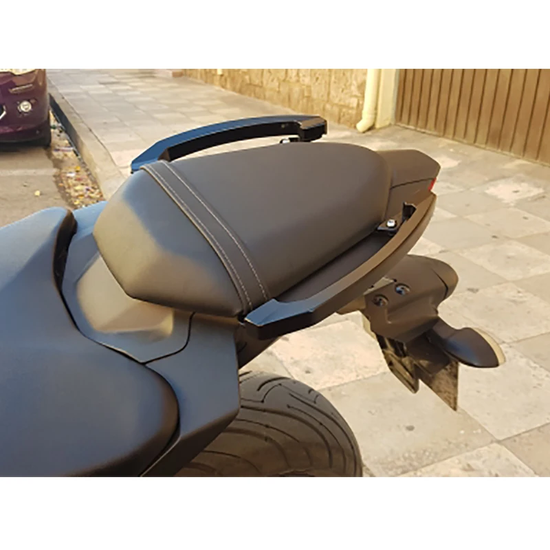 Новая ручка для заднего сиденья мотоцикла MT07 MT FZ 07 Yamaha с рукояткой |Накладки и
