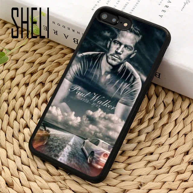 Чехол для телефона SHELI Fast &amp Furious and Paul Walker чехол iPhone 6 S 7 8 X XR XS maxS SE Samsung Galaxy S6 S7 edge S8 S9