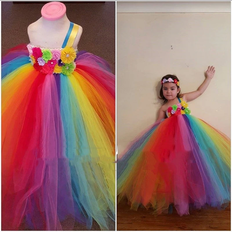 

Candy Easter Birthday Tutu Dress Real Photo Easter Baby Girl Tutu Outfit Flower Girl Easter Dress for Wedding Party