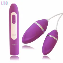 LIBO Mini Bullet Vibrator Speed Adjustable USB Vibromasseur Sex Toys for Women Powerful Vibrating Egg Clitoris Stimulator