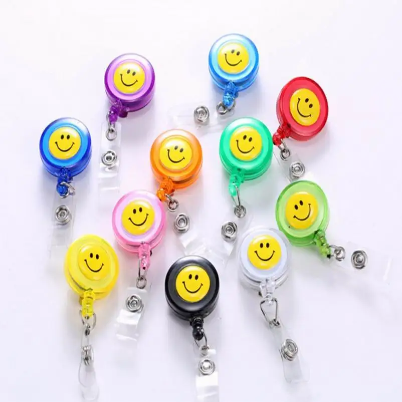 Dhl Livraison Gratuite Gros 500 Pieces Sourire Enrouleur Retractable Avec Anti Perdu Clip Boucle Securite Infirmiere Carte D Identite Porte Badge Bobines Aliexpress Dhl Livraison Gratuite Gros 500 Pieces Sourire Enrouleur Retractable Avec Anti Perdu Clip Boucle Securite Infirmiere Carte D Identite Porte Badge Bobines Aliexpress