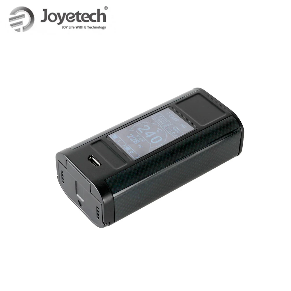 Оригинальная электронная сигарета Joyetech cuboid Tap TC Mod Box Mod 228 Вт с OLED питанием от аккумулятора 18650 в комплект не входит технология TAPTEC e-Cig