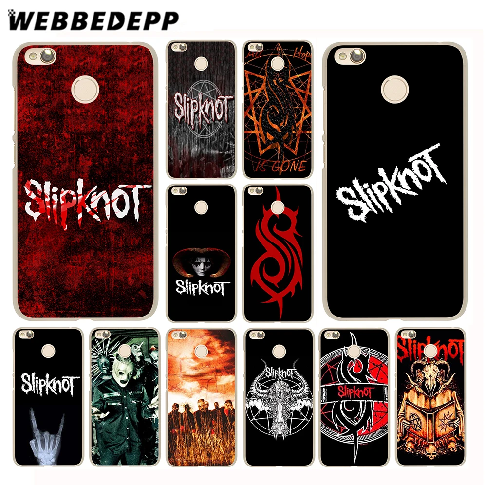 

WEBBEDEPP Slipknot Rock Case for Xiaomi Redmi S2 6 5 5A 4X 4A 4 3 3S Pro Note 5A 5 4 4X Prime Cover