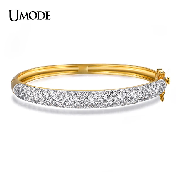 UMODE брендовые модные ювелирные изделия роскошный золотой/белый золотой цвет