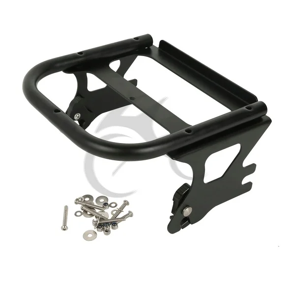 

Motorcycle Detachable 2 up Pack Mounting Luggage Rack For Harley Tour Pak Road Glide 97-08