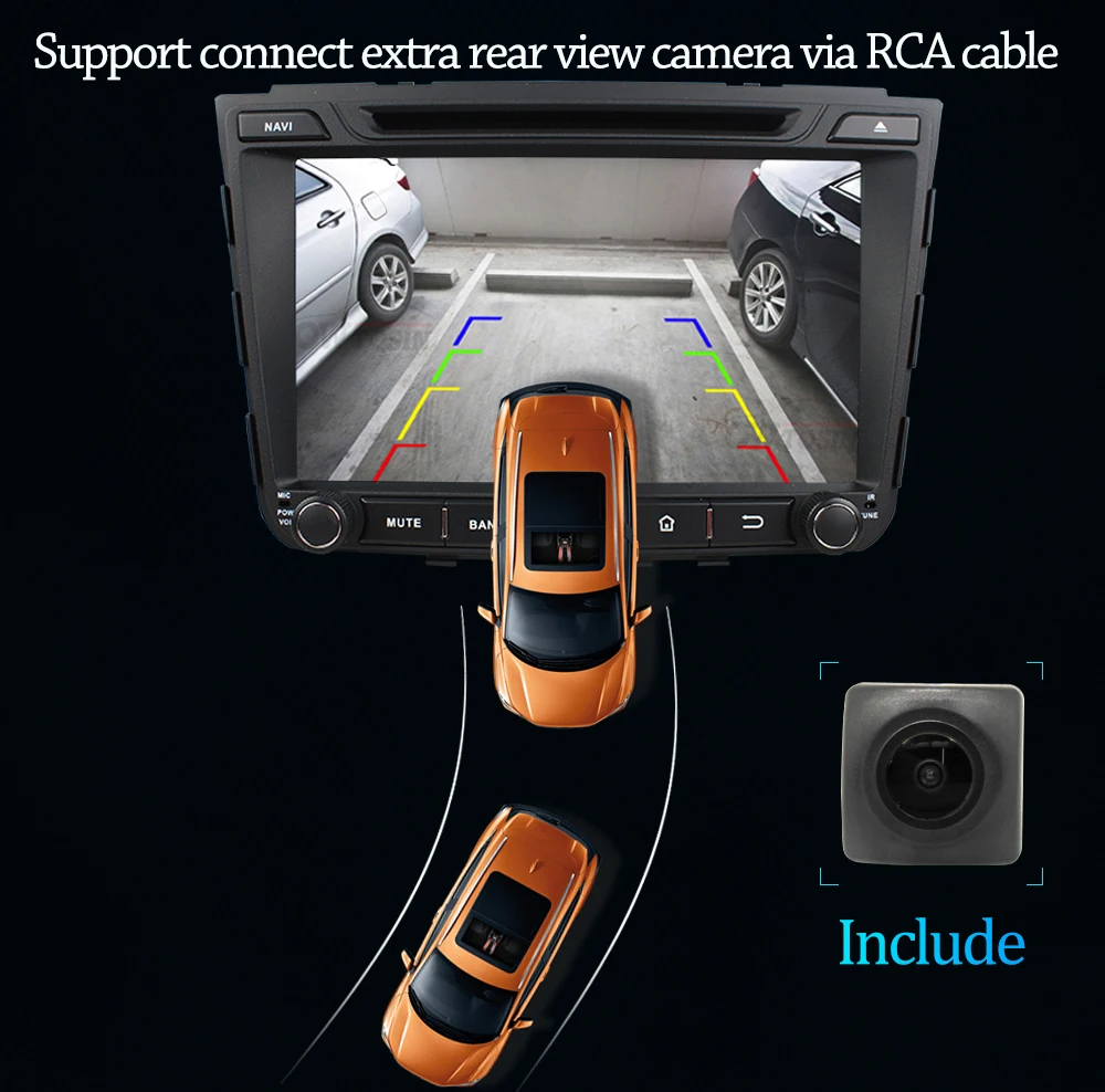 Top Owtosin Car Radio Video multimedia Player Navigation GPS Android 9.0 For Hyundai IX25 Creta 2014 2015 2016 2017 Car 4G RAM 9