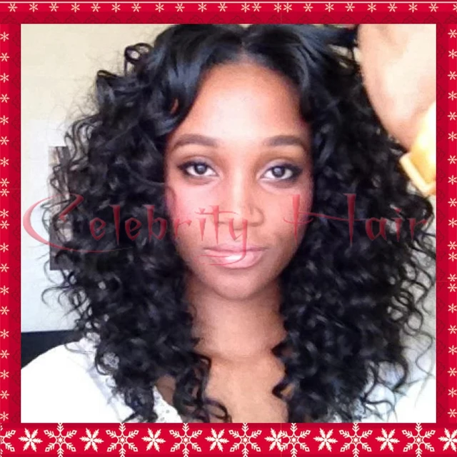 Short Curly Hair Lace Front Wig For Black Woman 12 26inch Middle Short Curly Hair Lace Front Wig For Black Woman 12 26inch Middle Part Off