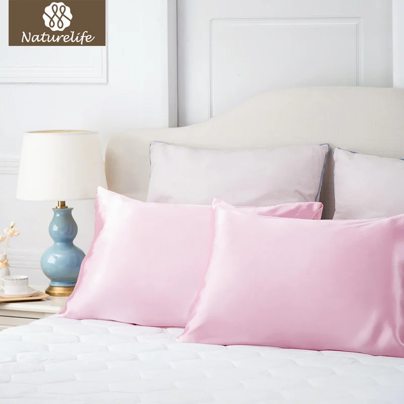 Buy Naturelife Luxury Silk Satin Pillowcase Home