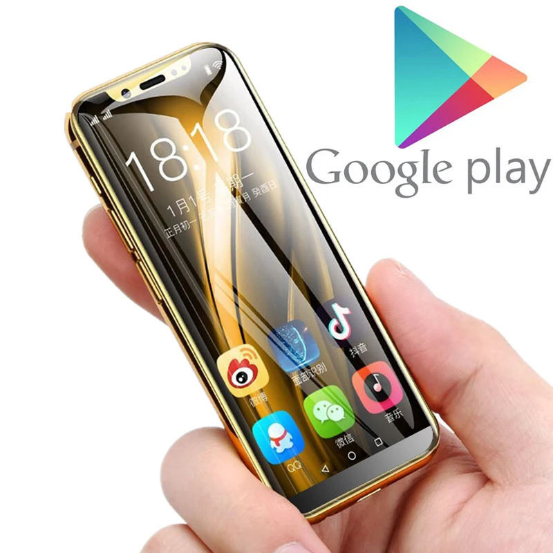  Support Google play MTK6580 Quad Core android 8.1 3G smartphone 3.5
