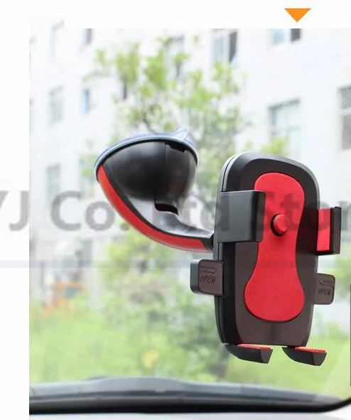 

car-styling Universal Sucker Car Phone Holder Mount Windshield For iPhone 5 5s 6 6s Samsung HTC Smartphones xiaomi car holder