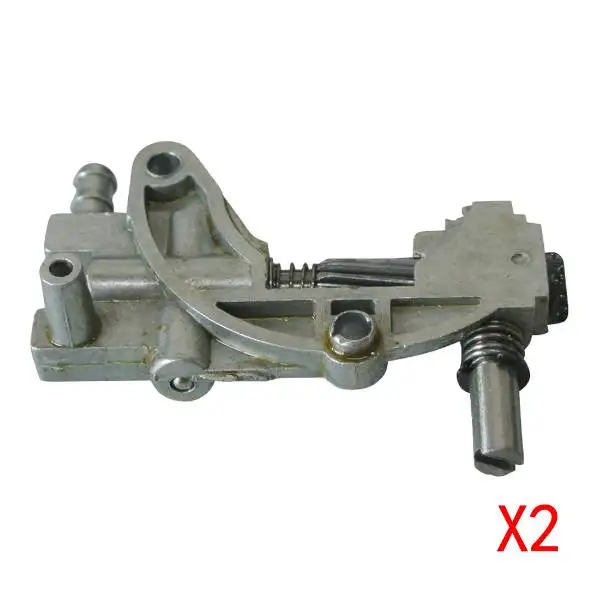 2X OIL PUMP FOR Chinese CHAINSAW 4500 5200 5800 45CC 52CC 58CC Viron
