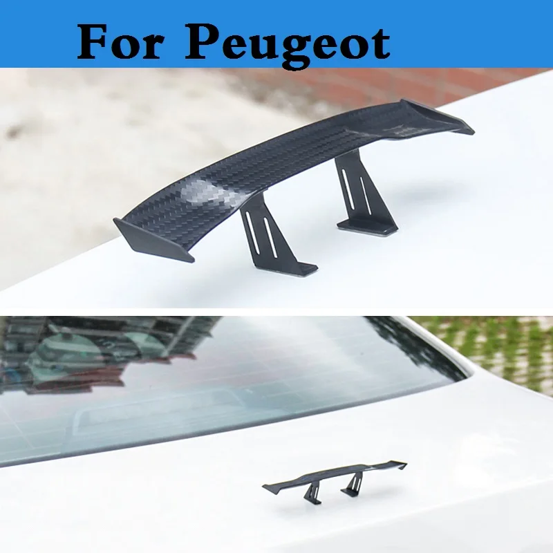 2017 Легковесный Автомобильный задний спойлер GT для Peugeot 1007 107 108 2008 206 207 208 GTi 301 307 3008 |