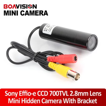 Hd мини-пуля открытый водонепроницаемый 700TVL Sony Effio CCD цвет широкий угол 2.8 мм камеры видеонаблюдения безопасности для 960 H DVR