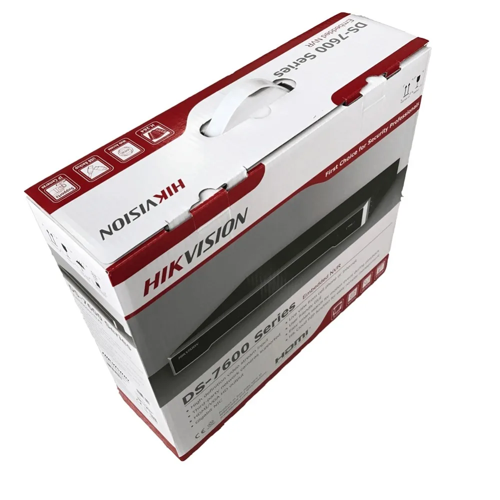 DS 7616NI K2/16 P Встроенный 4 K POE NVR для ip камеры CCTV сетевой видеорегистратор Поддержка