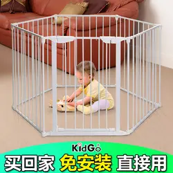 Младенческой защиты ребенка складной безопасности ворота забор барьер забор игровая площадка ползать малыша забор