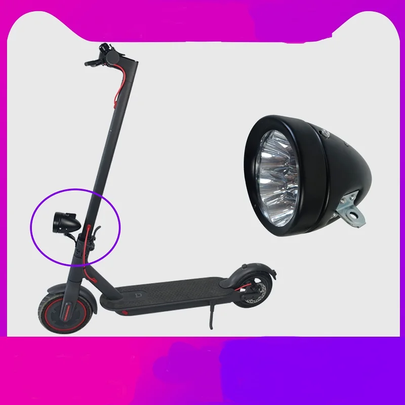 

2019 Newest Electric Scooter Headlight for Xiaomi Mijia M365 M365Pro Ninebot Es1 Es2 Electric Scooter Front Light Part