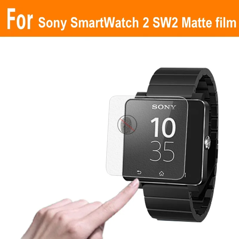 Против царапин HD прозрачный глянцевый пленка для sony Smart Watch_ 2 SW2 Антибликовая матовая пленка для sony Smart Watch 3 SWR50 пленка для экрана - Цвет: Matte Smart Watch 2