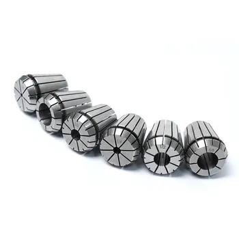

US 6Pcs/Set ER32 Spring Collet Set Hole Diameter 1/2'' 1/4'' 3/4'' 1/8'' 3/8'' 5/8'' Collet Chuck for CNC Milling Lathe Tools
