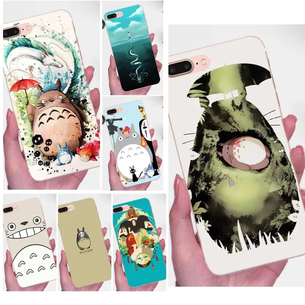 Мягкие аксессуары Чехлы Studio Ghibli для LG Nexus 5 5X G2 G3 mini spirit G4 G5 G6 K4 K7 K8 K10 2017 V10 V20 V30 Stylus |