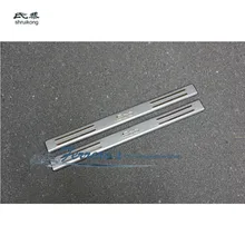 for 2010-2015 FIAT 500 stainless steel scuff plate door sill 2pcs/set car accessories
