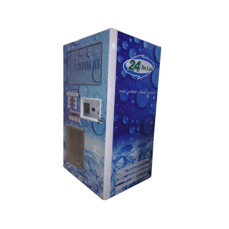 supermarket street park ice vending machine for 24 hour service with CE approvedFood Processors