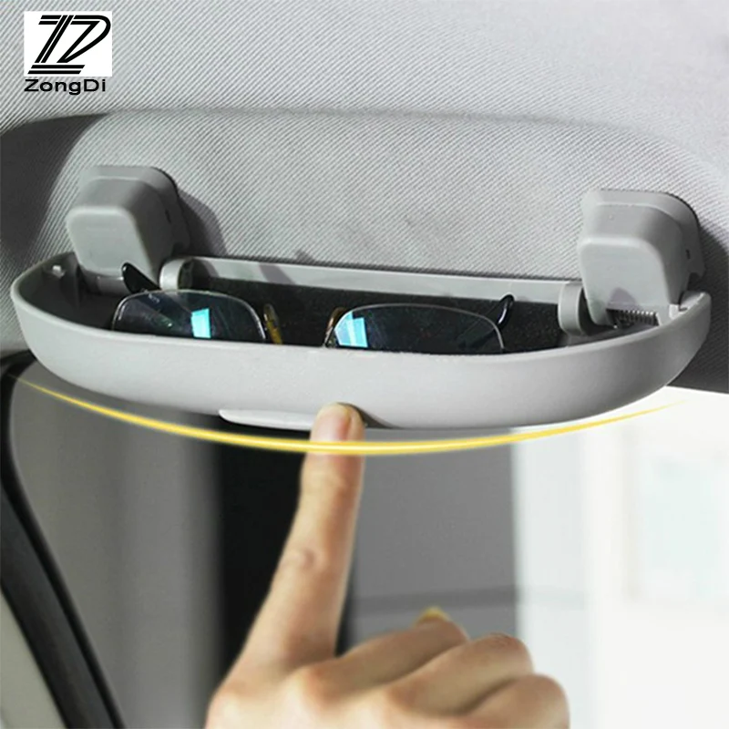 Koop ZD Auto Bril Zonnebril Box Case Telefoon Houder Voor Nissan Qashqai X Trail TIIDA Volvo Subaru XV Forester Impreza accessoires