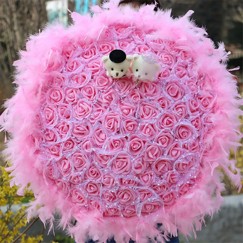 super rose teddy bear