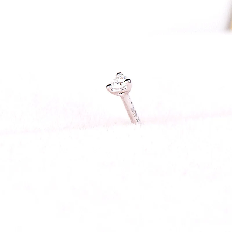 solid gold nose pin real diamond jewelry