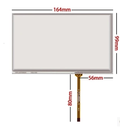 164*99 новый 7 дюймов сенсорный экран для AT070TN92 AT070TN90 164 мм * 99 мм
