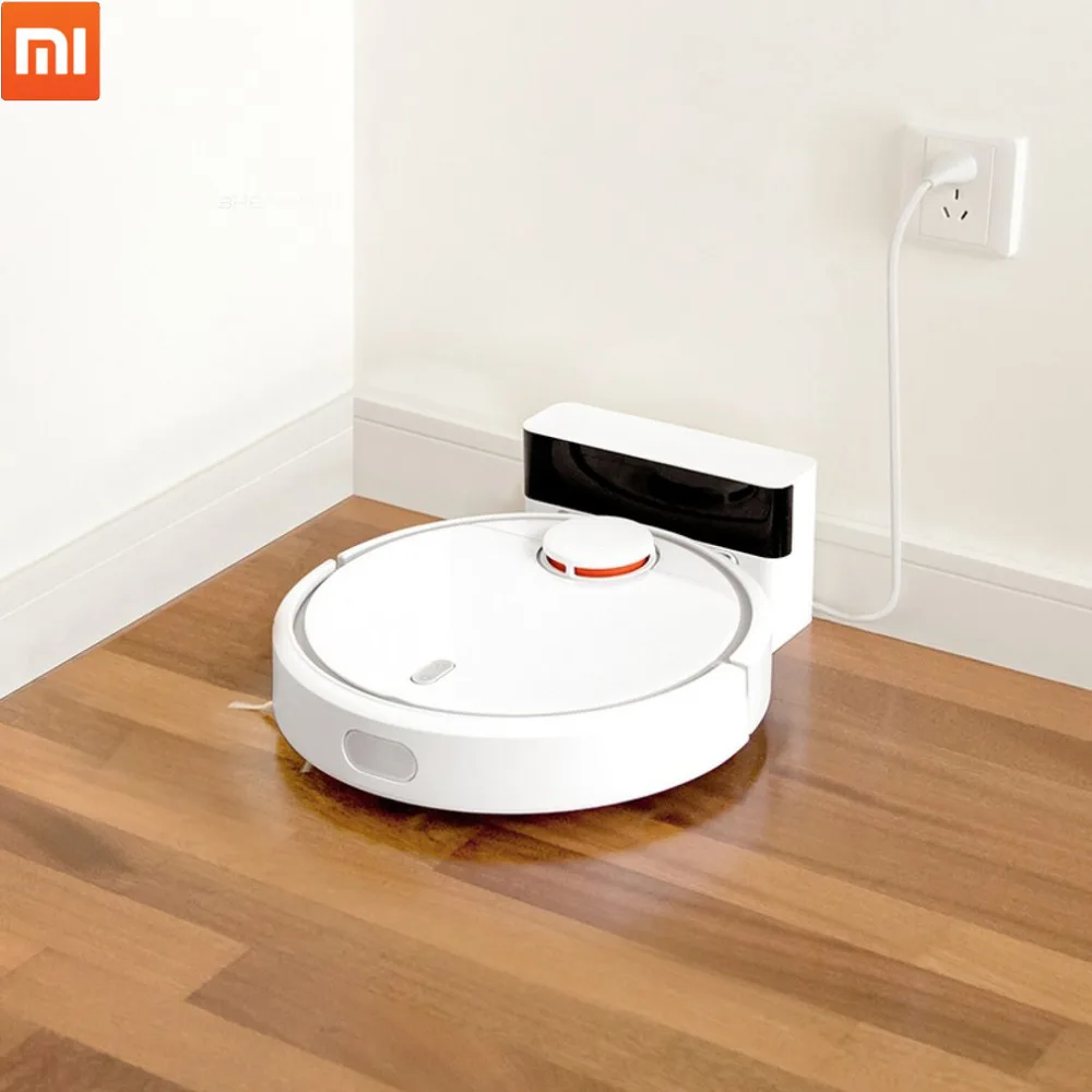

2018 Original Xiaomi MI Robot Vacuum Cleaner for Home Automatic Sweeping Dust Sterilize Smart Planned Mobile App Remote Control