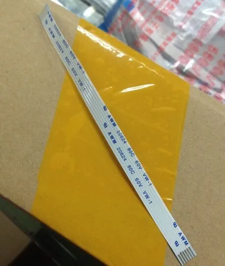 

Free shipping 100pcs Type A 7Pin 1.0mm Length 230mm Power Button Flat Ribbon AWM 20624 80C 60V VW-1 FFC Flex cable