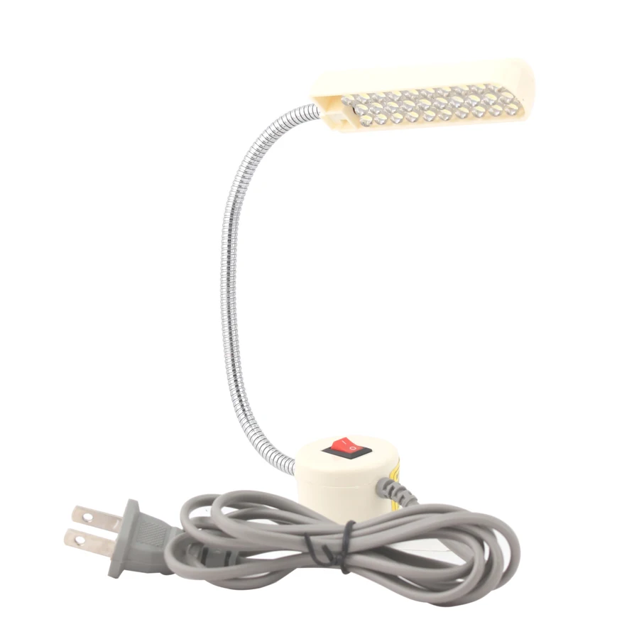  led lamp for sewing machine Portable Light 2W 30LED Magnetic Mounting Base Gooseneck Lamp for Sewin - 32911187500