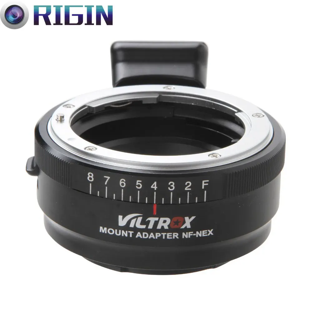 

Viltrox NF-NEX Lens Adapter w/ Tripod Mount Aperture Ring For Nikon F AF-S AI G Lens to Sony E NEX Camera A7 A7R NEX 7 6 5 3