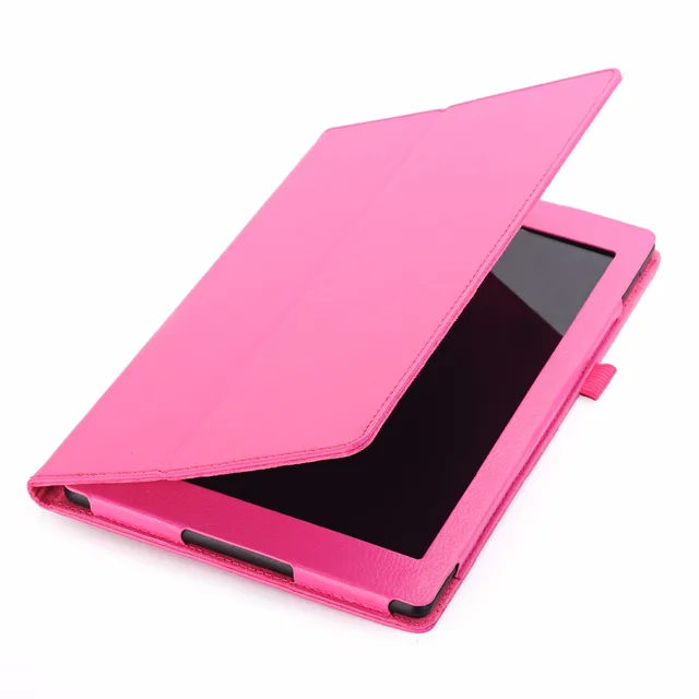 Ultra Slim Stand PU Leather Case for Amazon Fire HD 10 2017 10 inch