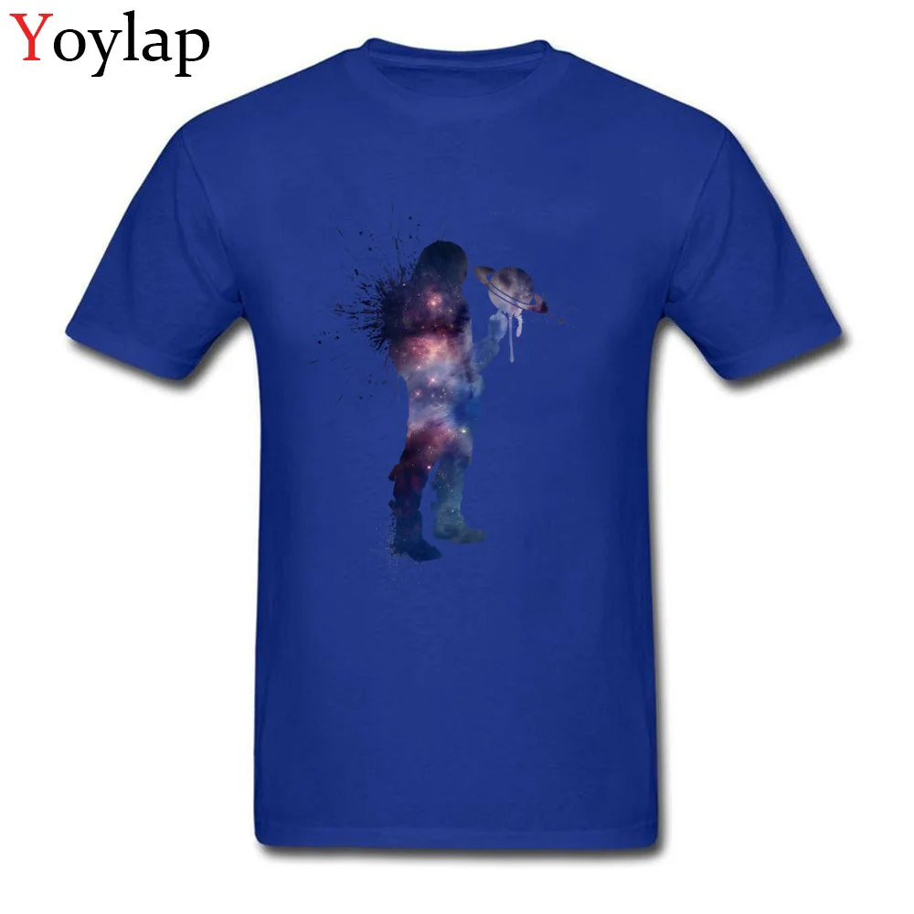 2017 Newest Design T Shirt Summer Fall 100% Cotton O Neck Tops T Shirt Short Sleeve Design Space Jam Clothing Shirt blue
