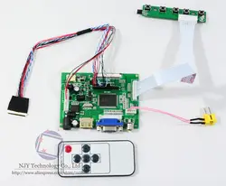HDMI VGA AV Дистанционное управление ЖК дисплей управление Лер доска для 11,6 "LTN116AT01 1366x768 светодио дный экран Бесплатная доставка DIY TFT plug and play